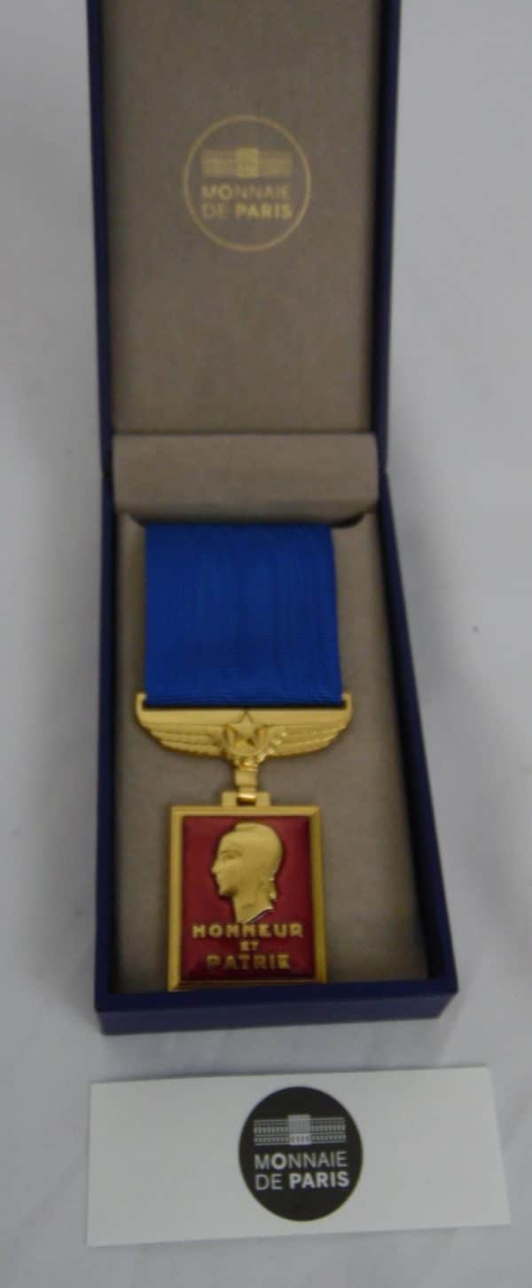 Médaille militaire Aéronautique - Honneur et patrie - Monnaie de Paris