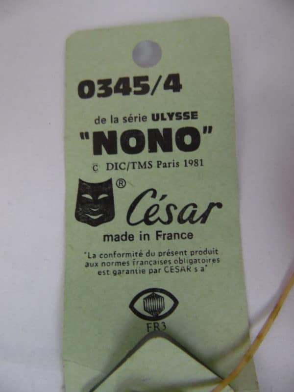 Masque césar - 1981 - Nono - De la série Ulysse - N°345/4