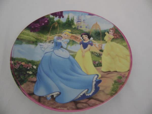 Assiette Princesse Disney - Storline - Blanche Neige / Cendrillon / Belle