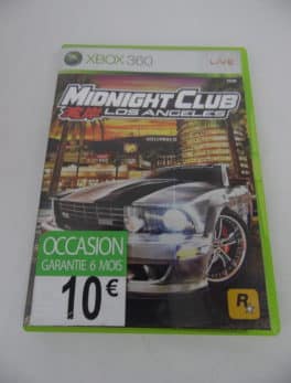 Jeu vidéo XBOX 360- Midnight Club - Los Angeles