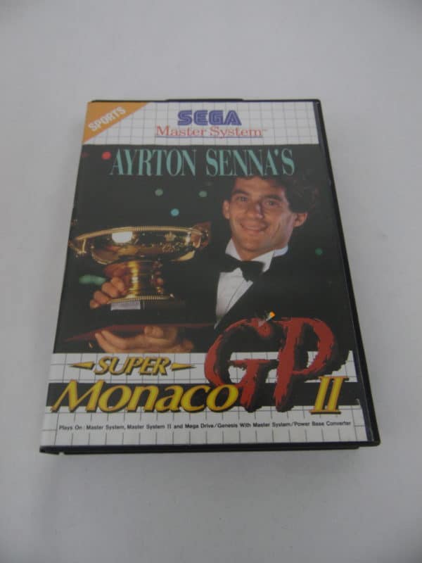 Jeu vidéo SEGA - Master System - Ayrton Senna's super Monaco GP 2