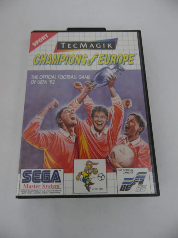 Jeu vidéo SEGA - Master System - Champions of Europe - UEFA 92'