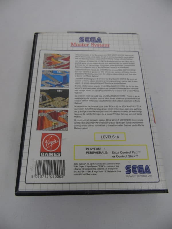 Jeu vidéo SEGA - Master System - Marble Madness