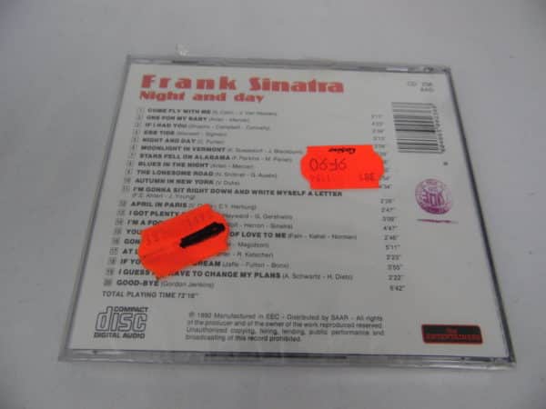 CD Frank Sinatra - Night and Day - 1990
