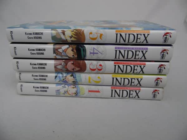Manga - Index- Tome 1 à 5 - VF
