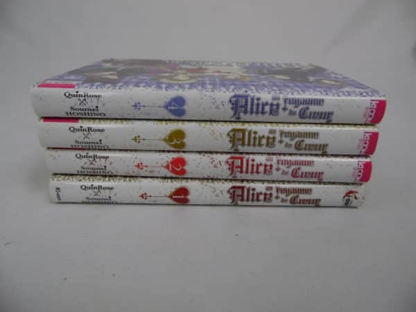 Manga - Alice au Royaume de Cœur - Tome 1 à 4 - VF