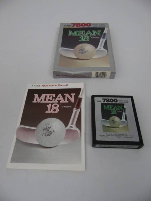 Jeu vidéo ATARI 7800 - Mean 18