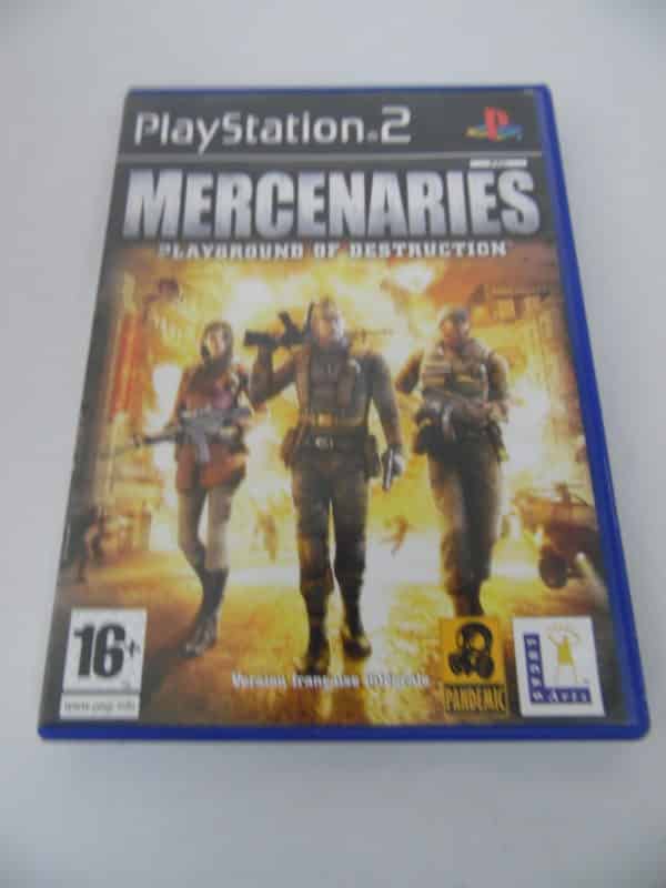 Jeu vidéo PS2 - Mercenaries - Playground of destruction