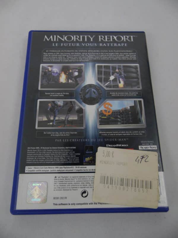 Jeu vidéo Playstation 2 - Minority Report