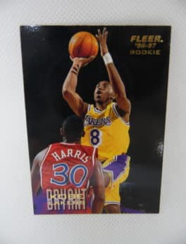 Carte NBA Kobe Bryant - FLEER - 96/97 - Version Européen - N°233 - Rookie