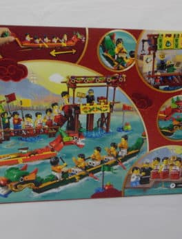 LEGO N° 80103 - La course du bateau de dragon