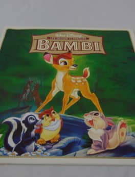 Laser disc - Bambi - Disney