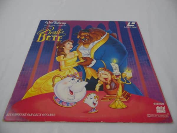 Laser disc - La belle et la bête - Disney