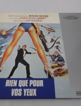 Laser disc - James Bond 007 - Rien que pour vos yeux