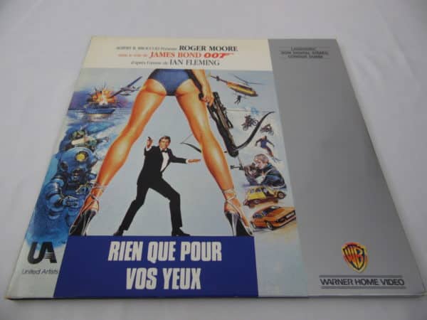 Laser disc - James Bond 007 - Rien que pour vos yeux