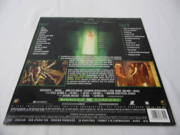 Laser disc - Alien 4 - La résurrection