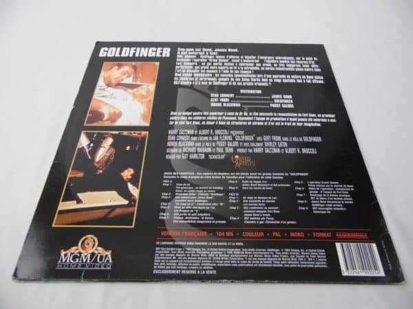 Laser disc - James Bond 007 - Goldfinger