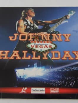 Laser disc - Johnny Hallyday - Destination Vegas