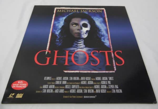 Laser disc - Michael Jackson - GHOSTS