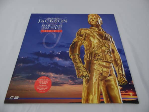 Laser disc - Michael Jackson - History on film vol 2