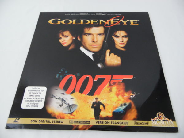 Laser disc - Bond 007 - Goldeneye - MGM