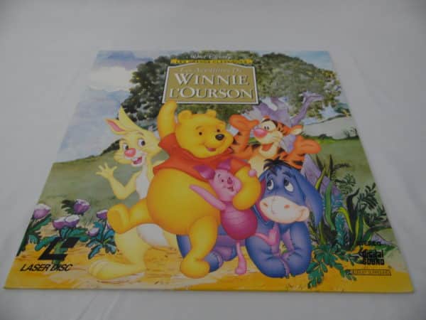 Laser disc - Disney - Les aventures de Winnie l'ourson