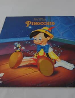 Laser disc - Pinocchio - Disney