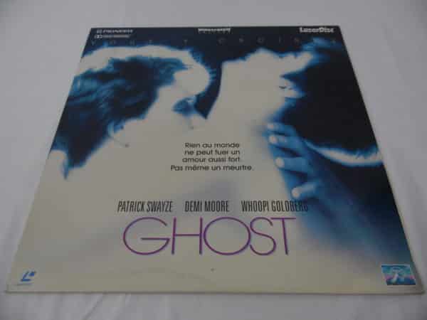 Laser disc - Ghost - Patrick Swayze / Demi Moore / Whoopi Goldberg