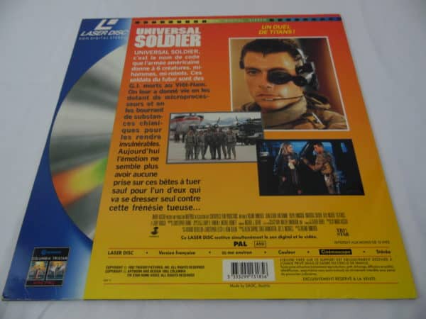 Laser disc - Universal soldier