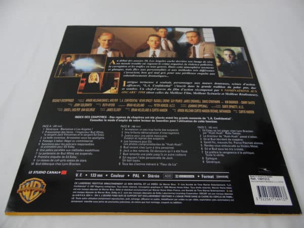 Laser disc - L.A. Confidential