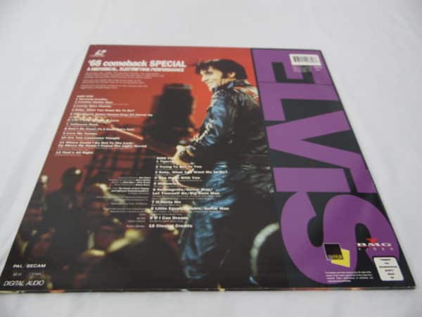 Laser disc - Elvis - '68 comeback Spécial