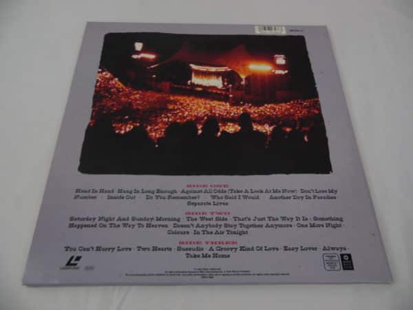 Laser disc - Phil Collins - Seriously live in Berlin