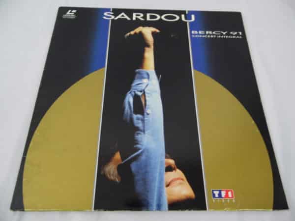 Laser disc - Sardou - Bercy 91