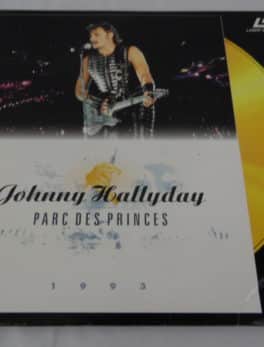 Laser disc - Johnny Hallyday - Parc des princes