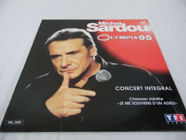 Laser disc - Sardou - Olympia 95