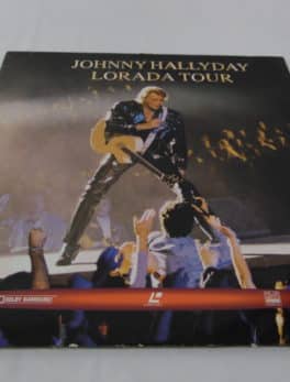 Laser disc - Johnny Hallyday - Lorada tour