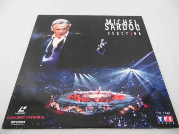 Laser disc - Sardou - Bercy 98