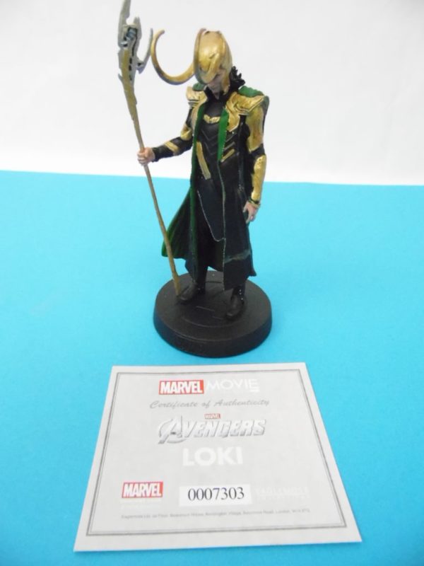 Figurine Marvel Movies collection Eaglemoss - Loki - Avengers