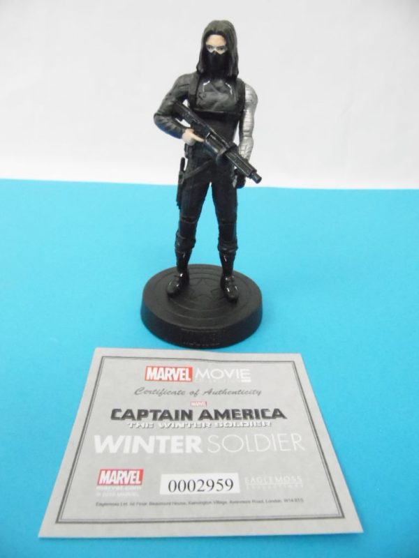 Figurine Marvel Movies collection Eaglemoss - Soldat de l'hiver - Avengers