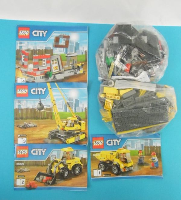 LEGO CITY - 60076 - le chantier de démolition