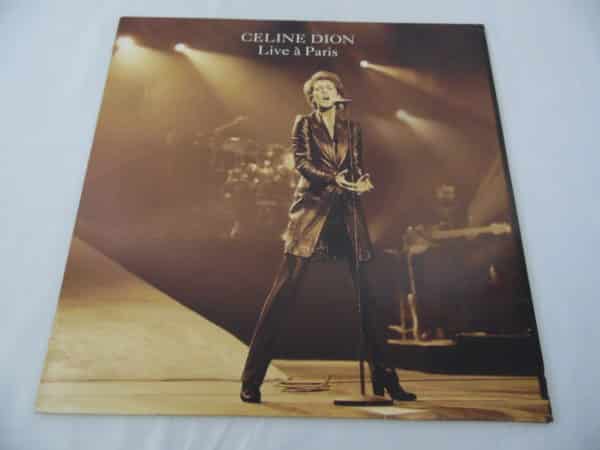 Laser disc - Céline Dion - Live in Paris