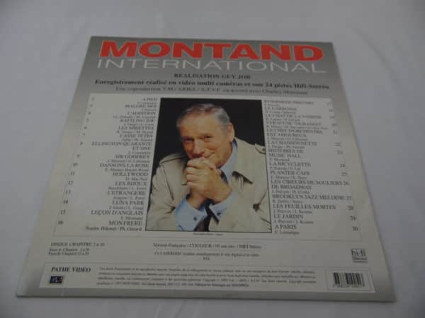 Laser disc - Montand - International