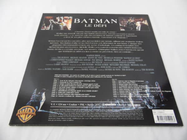 Laser disc - Batman - Le défi