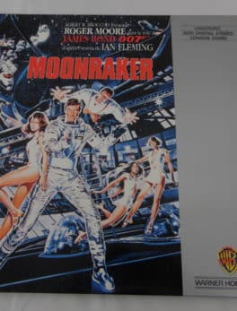 Laser disc - 007 - James Bond - Moonraker