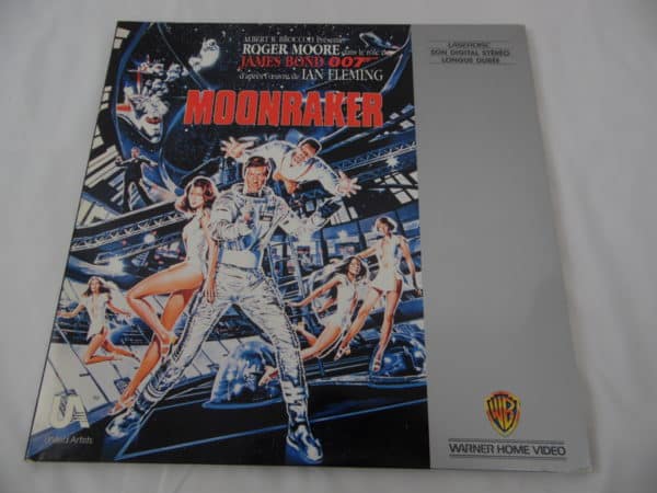 Laser disc - 007 - James Bond - Moonraker