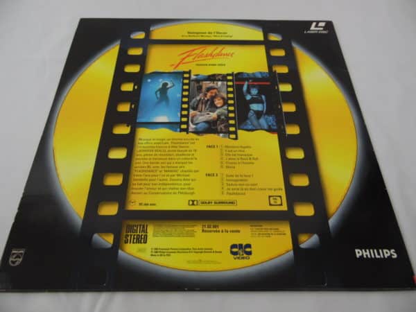 Laser disc - Flashdance