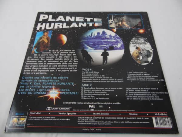 Laser disc - Planète Hurlante
