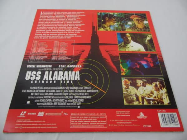 Laser disc - USS Alabama