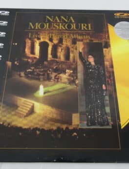 Laser disc - Nana Mouskouri - Live at Herod Atticus