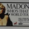 Place de concert - Madonna - 1987 - Nice stade de l'ouest